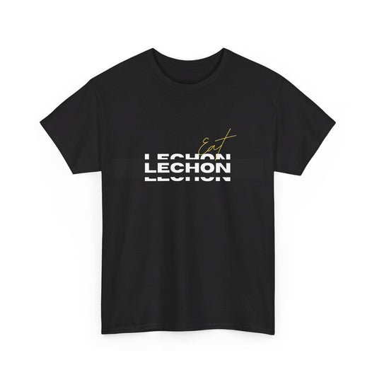 Eat Lechon Heavy Cotton Tee, Filipino tshirt