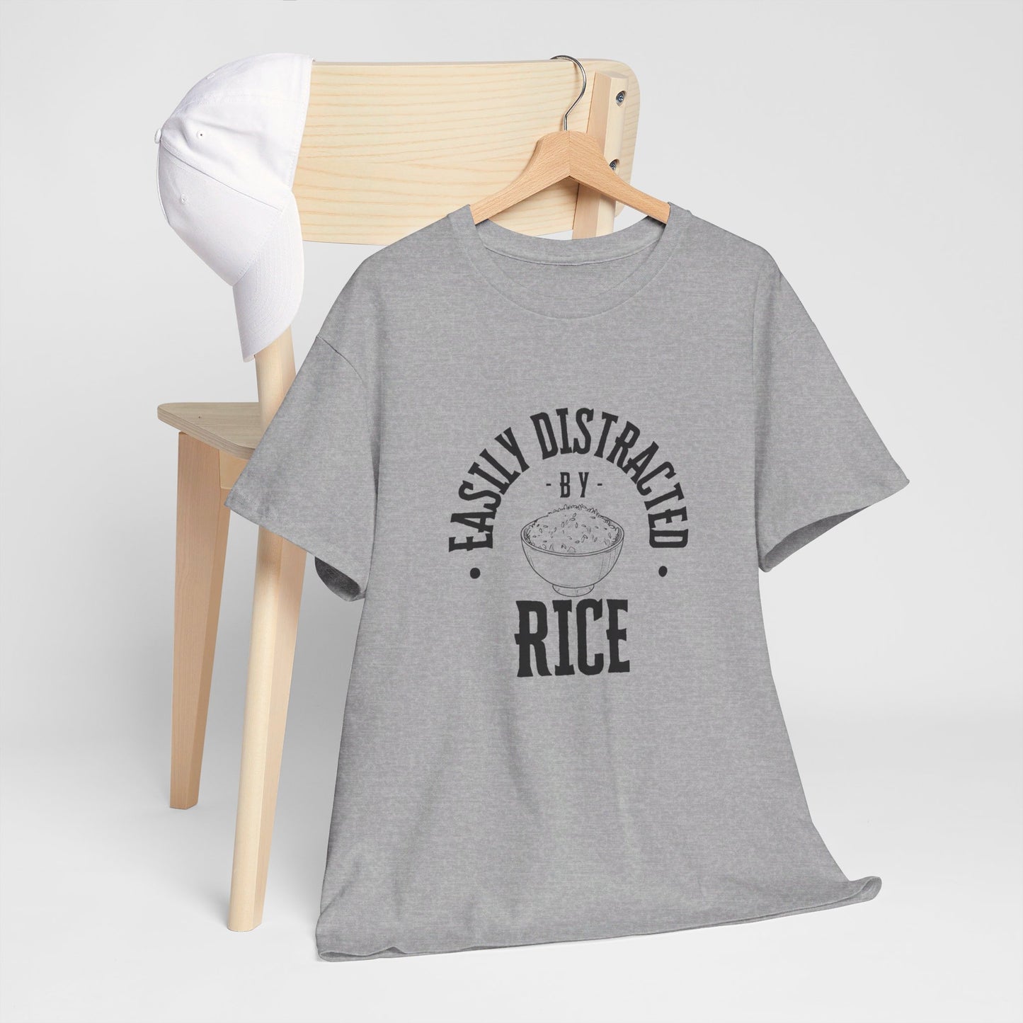 Easily Distracted by Rice Cotton Tee