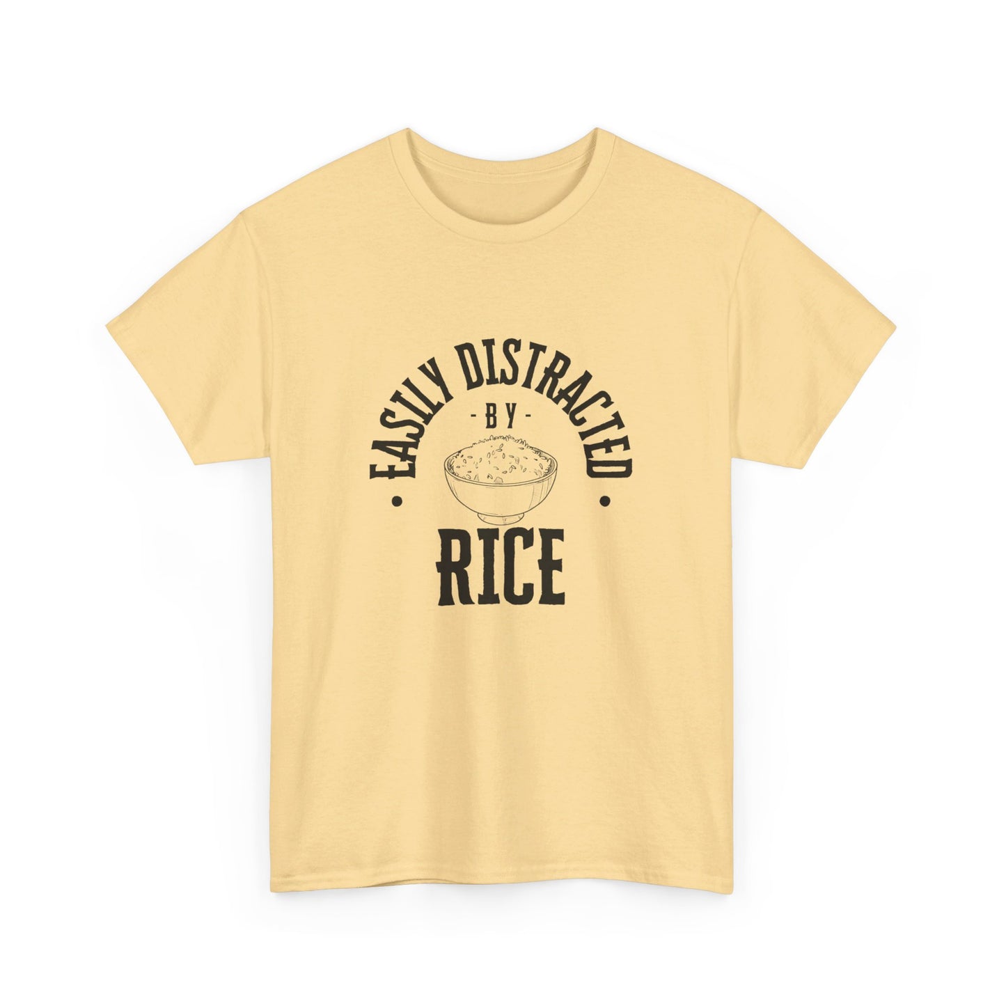 Easily Distracted by Rice Cotton Tee