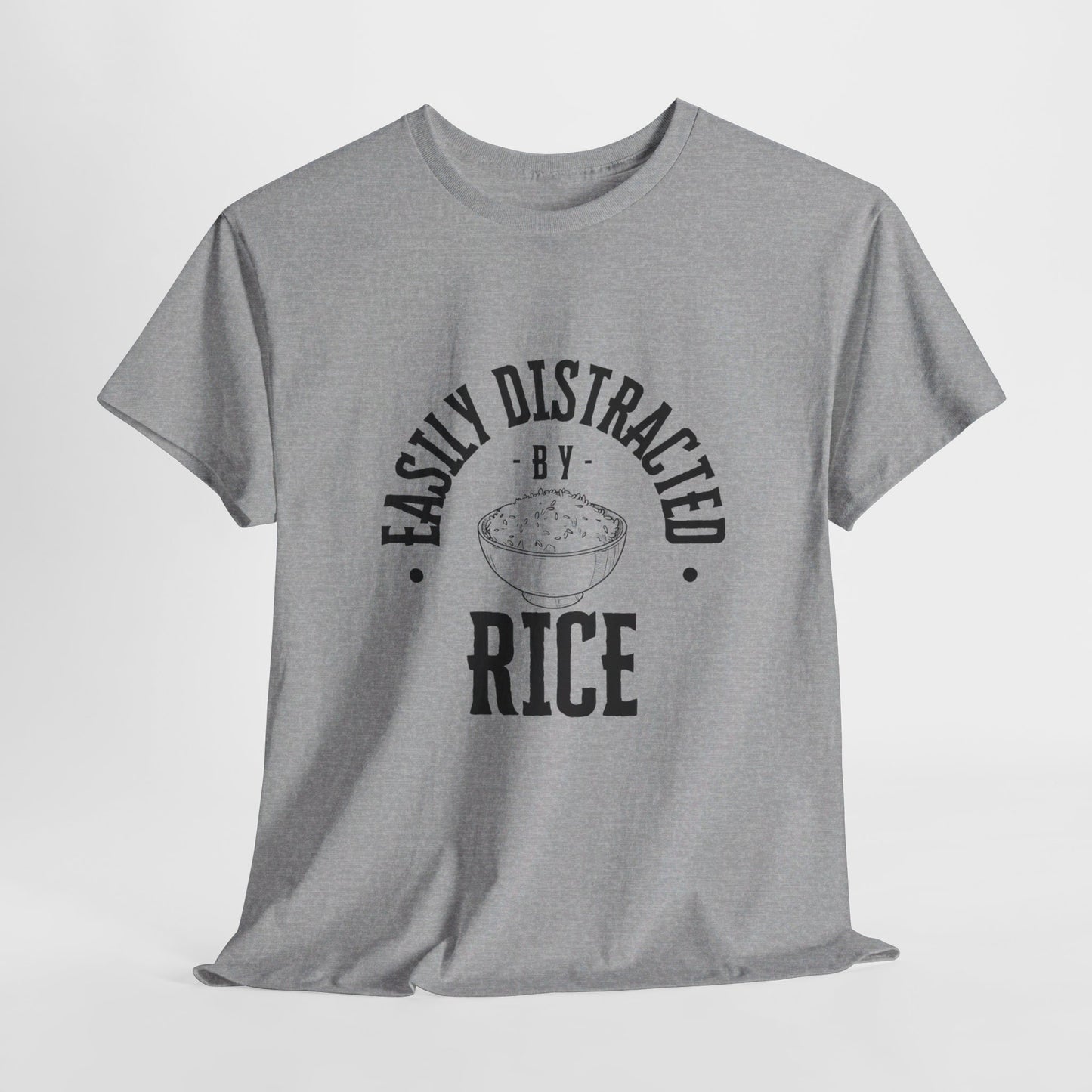 Easily Distracted by Rice Cotton Tee