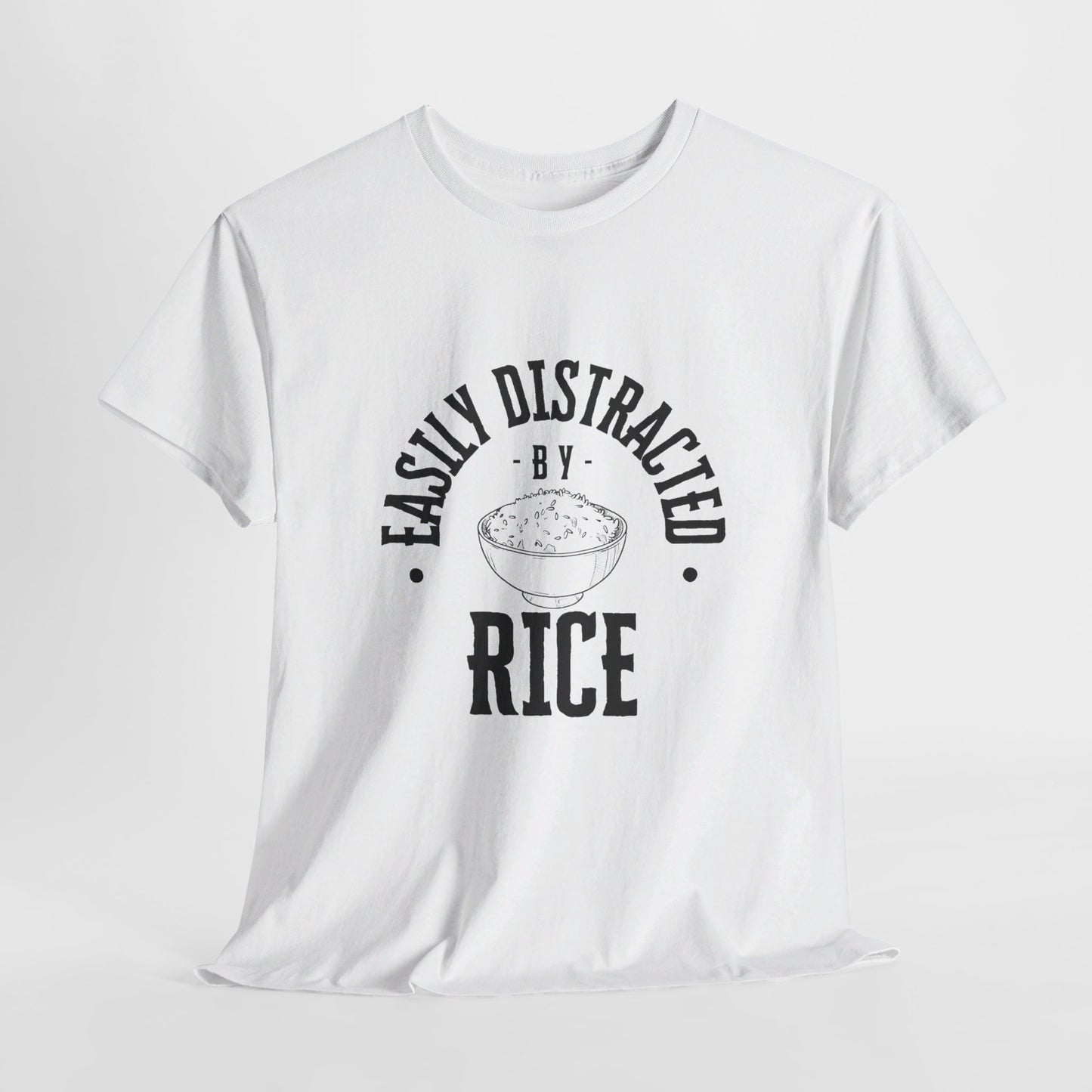 Easily Distracted by Rice Cotton Tee