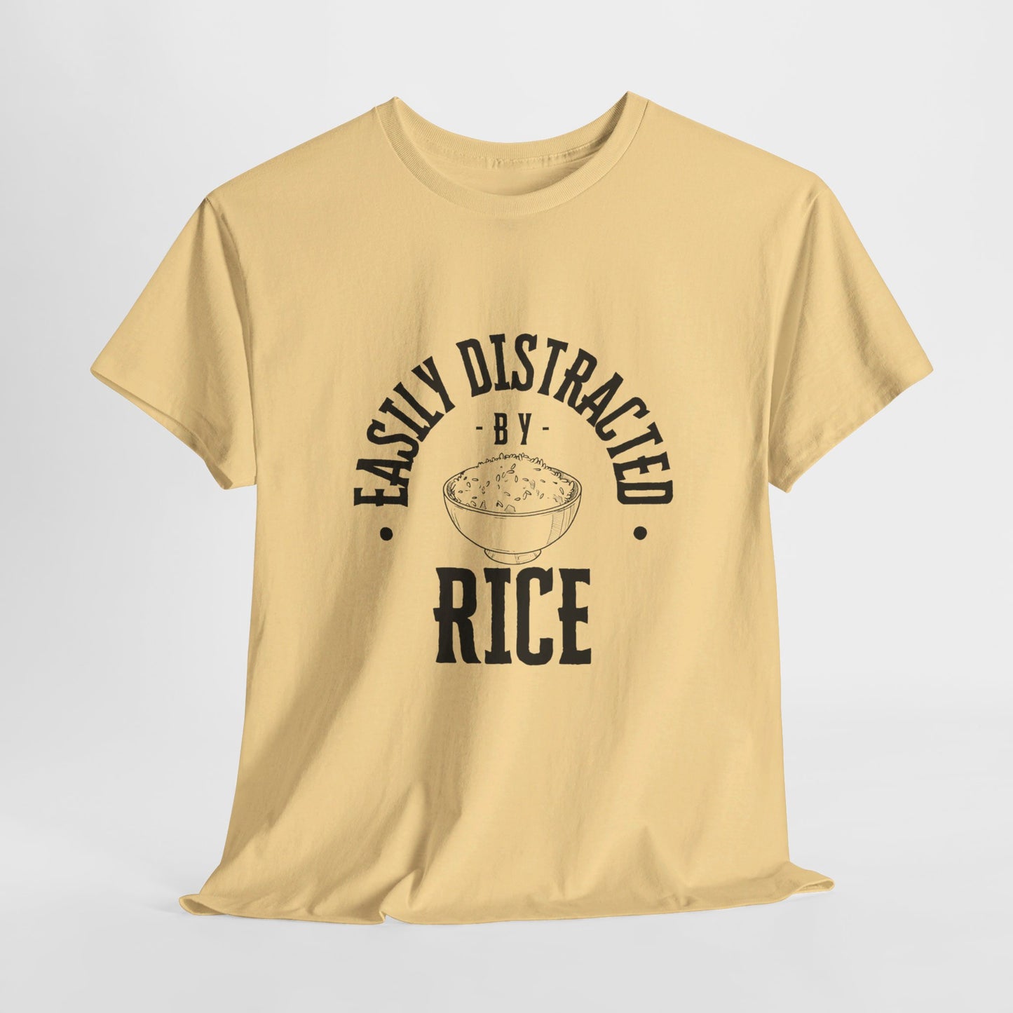 Easily Distracted by Rice Cotton Tee