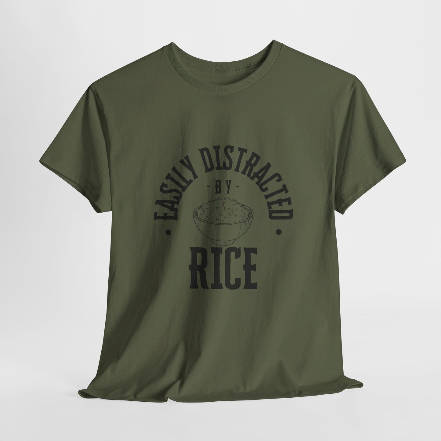 Easily Distracted by Rice Cotton Tee