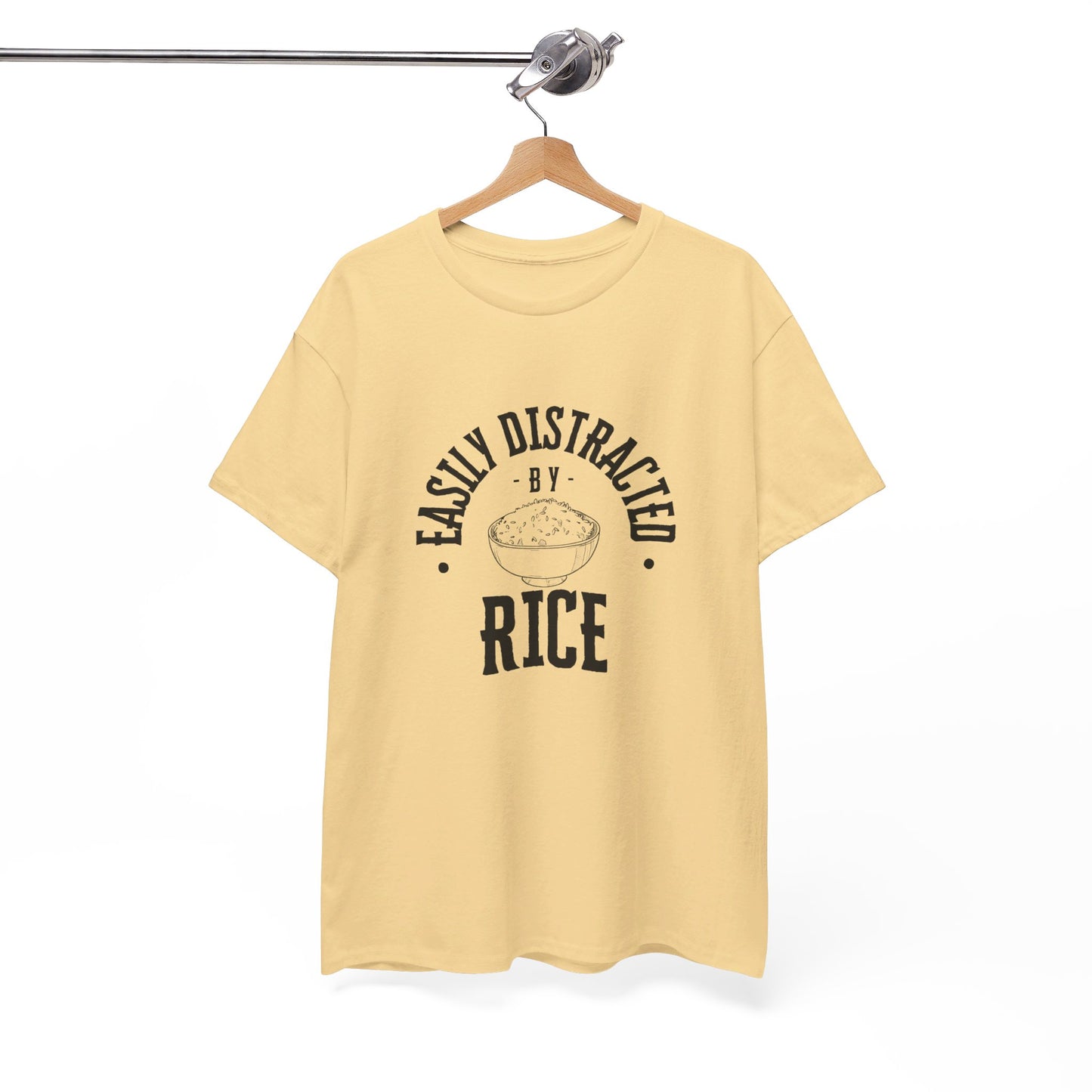 Easily Distracted by Rice Cotton Tee