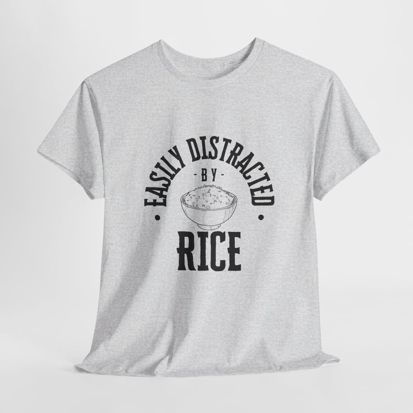 Easily Distracted by Rice Cotton Tee