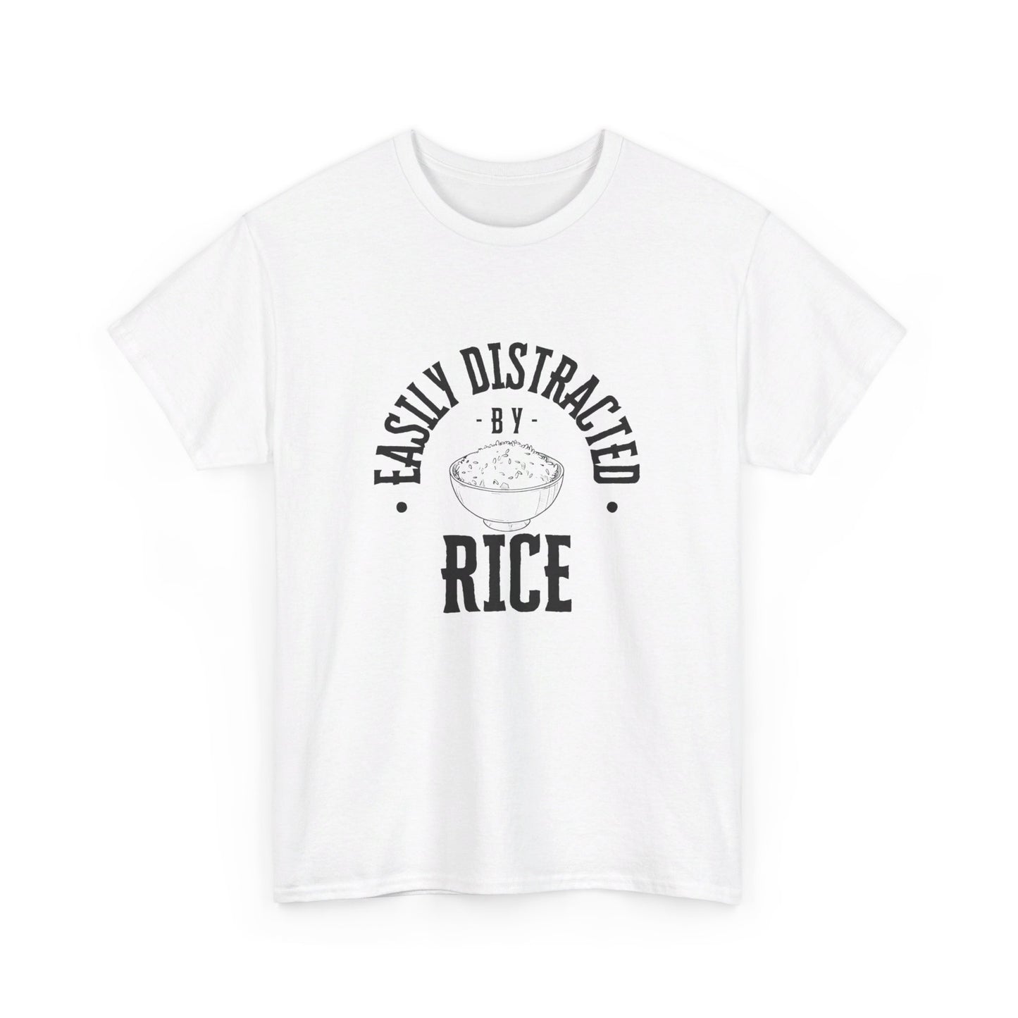 Easily Distracted by Rice Cotton Tee