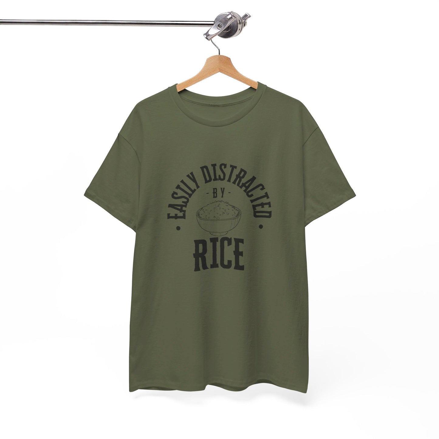 Easily Distracted by Rice Cotton Tee