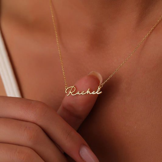 Custom Nameplate Necklace